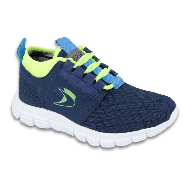 Befado children's shoes up to 23 cm 516Y036 blue green navy blue Befado children's shoes up to 23 cm 516Y036 blue green navy blue