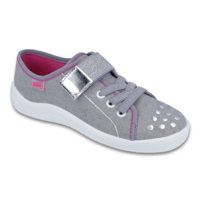 Befado children's shoes 251Y108 grey pink