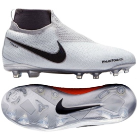 Nike Phantom Vsn Elite Df Fg Jr AO3289-060 football boots white white