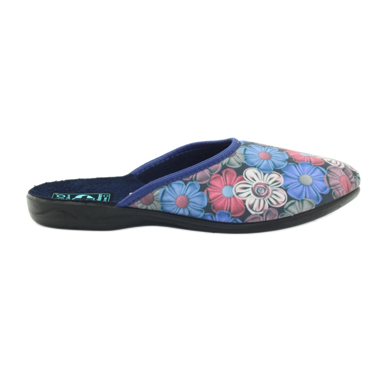 3D Adanex colorful slippers with flowers multicolored