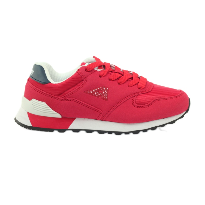 American Club American ADI sports shoes for children 1757 white red navy blue
