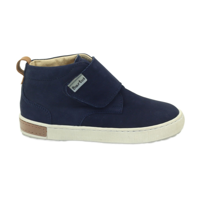 Velcro boots Bartuś 164 navy blue
