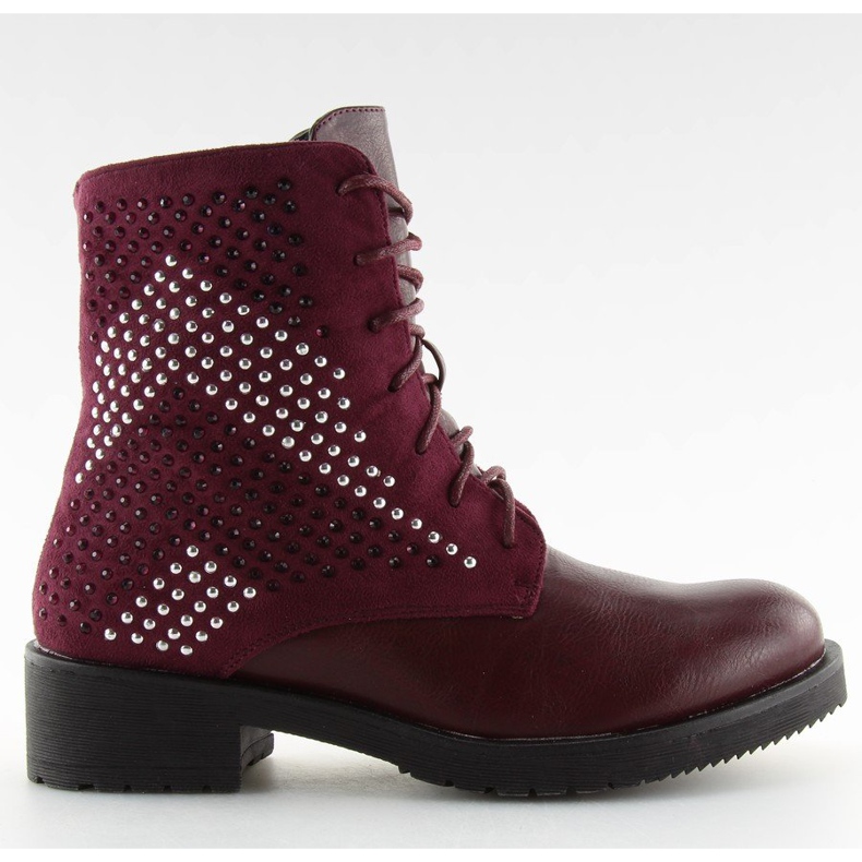 Boots women maroon claret FC-H65 Wine red Boots women maroon claret FC-H65 Wine red