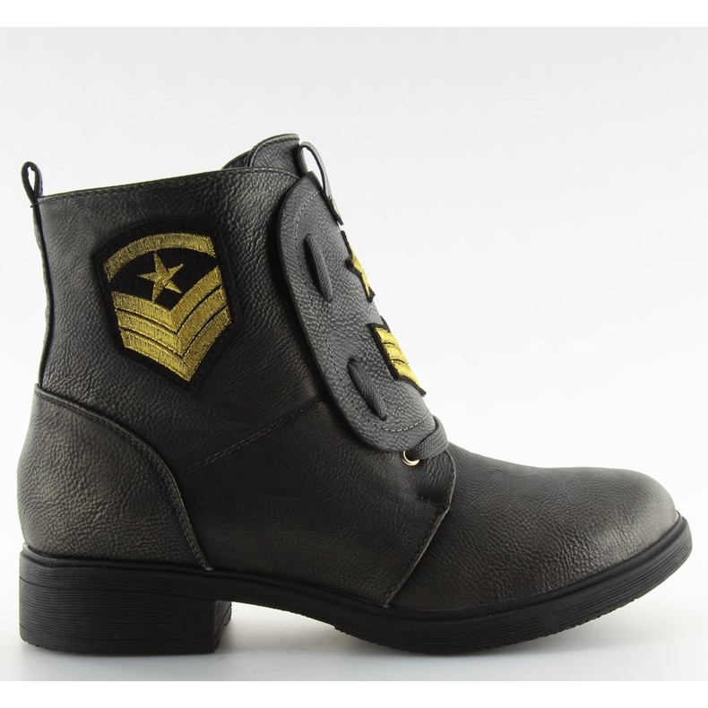 Boots workery with gray H-4 Gray patches grey