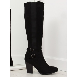 Black high heels 103-GG black