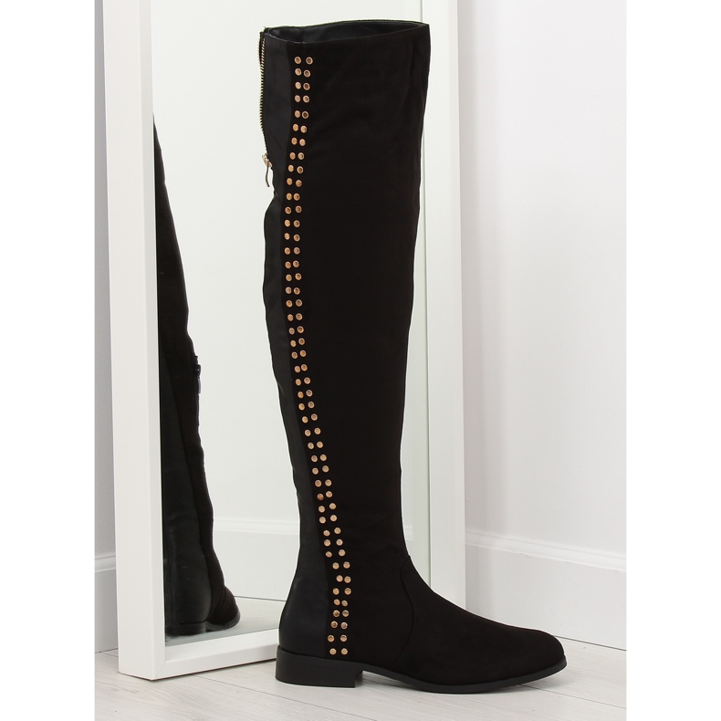 Black thigh boots FC-H105 Black