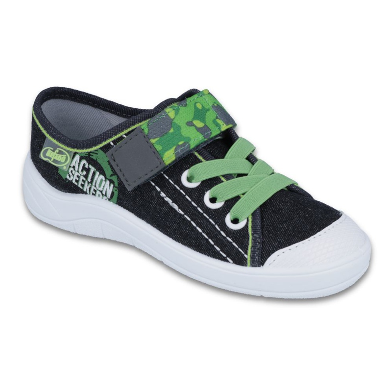 Befado children's shoes 251Y102 black green