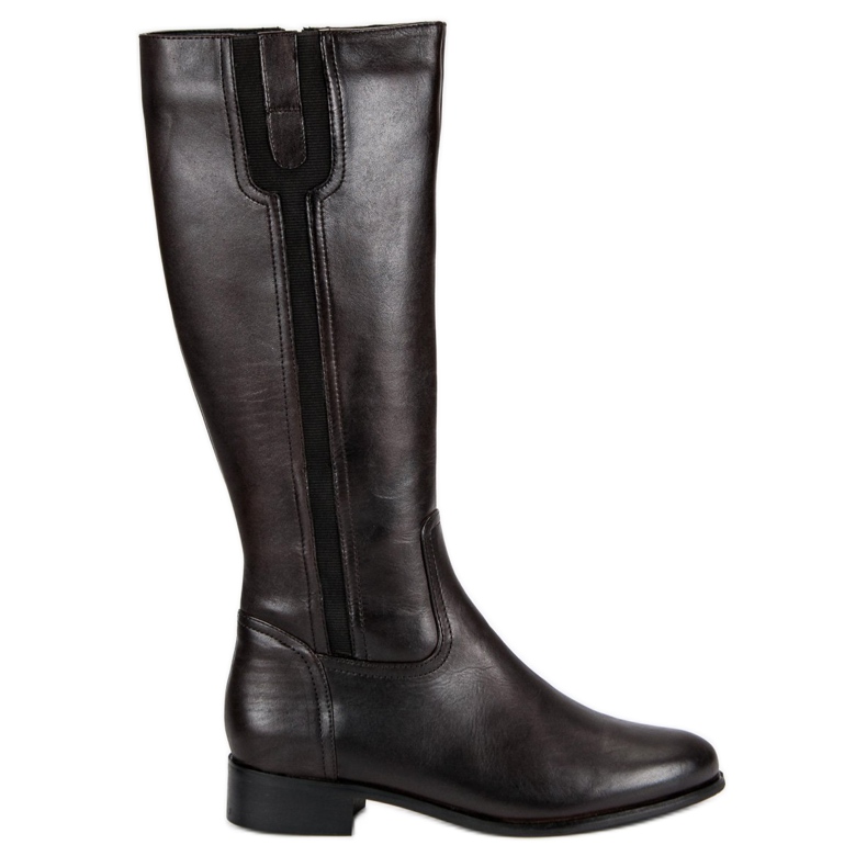 Studio Florence Classic leather boots brown