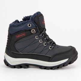 Ax Boxing Warm footwear above the ankle blue