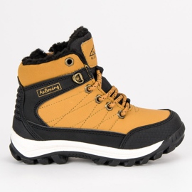 Ax Boxing Warm footwear above the ankle yellow