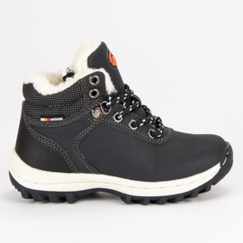 Ax Boxing Winter footwear with a zipper blue Ax Boxing Winter footwear with a zipper blue