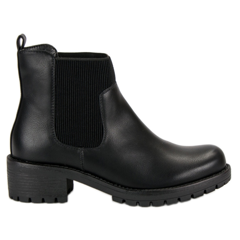 Fashionable Jodhpur boots from VINCEZA black Fashionable Jodhpur boots from VINCEZA black