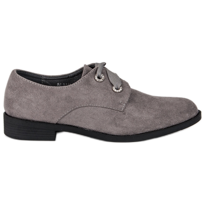 Bello Star Gray lace-up shoes grey Bello Star Gray lace-up shoes grey