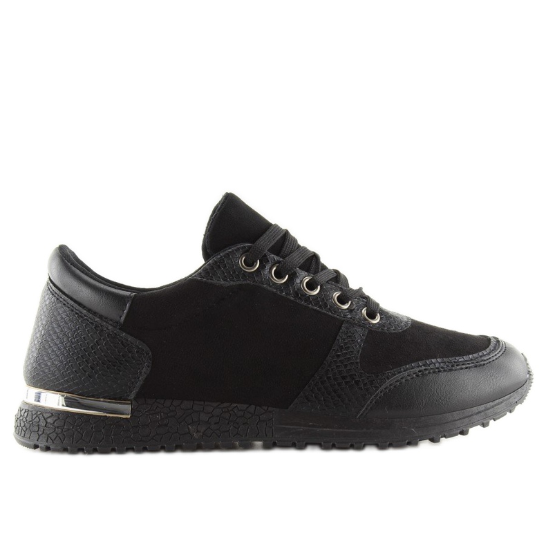 Black 33PT05 Negro sports shoes