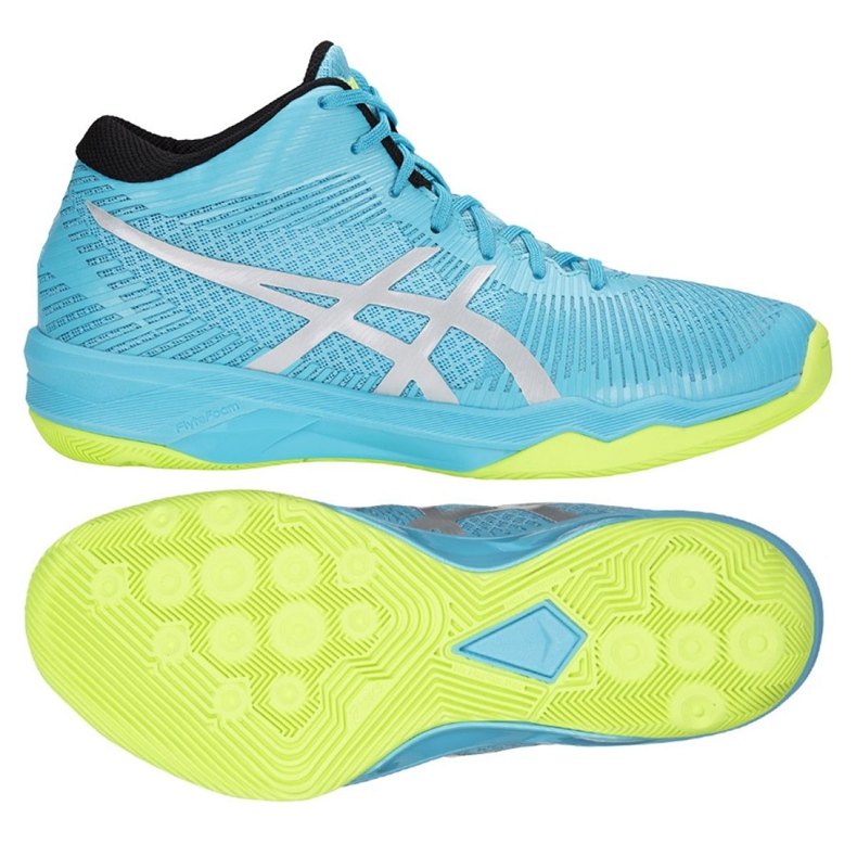 Asics Gel-Volley Elite Ff Mt M B750N-400 volleyball shoes multicolored blue Asics Gel-Volley Elite Ff Mt M B750N-400 volleyball shoes multicolored blue