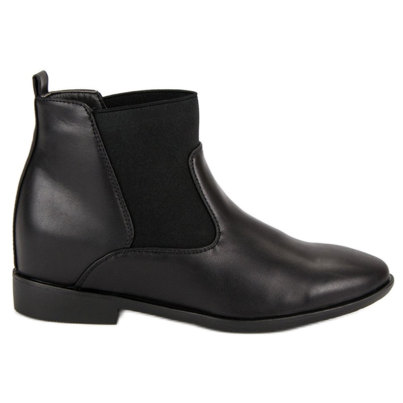 Lucky Shoes Fashionable Jodhpur boots black
