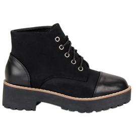 Rock boots workery black