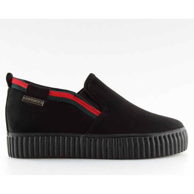 Sneakers slip-on black 107-40 Black