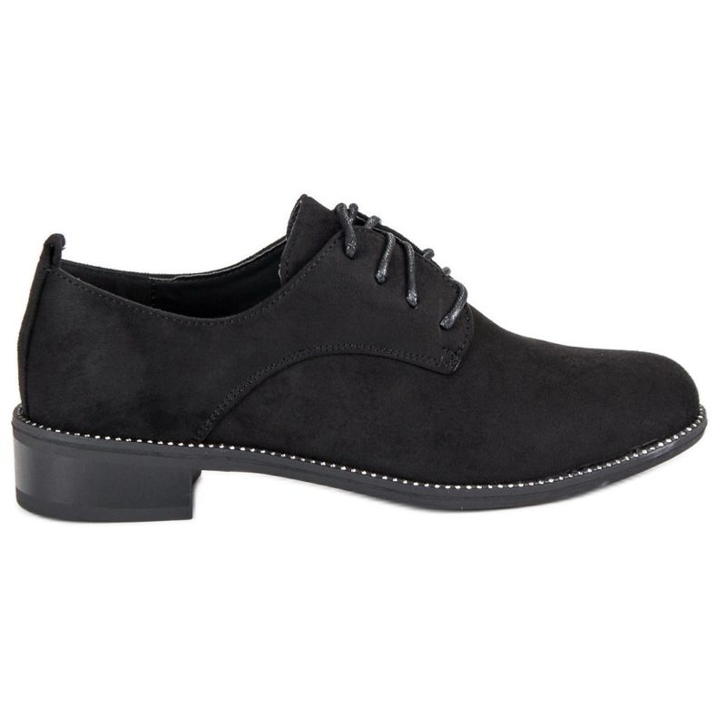 Marquiz Black lace-up shoes