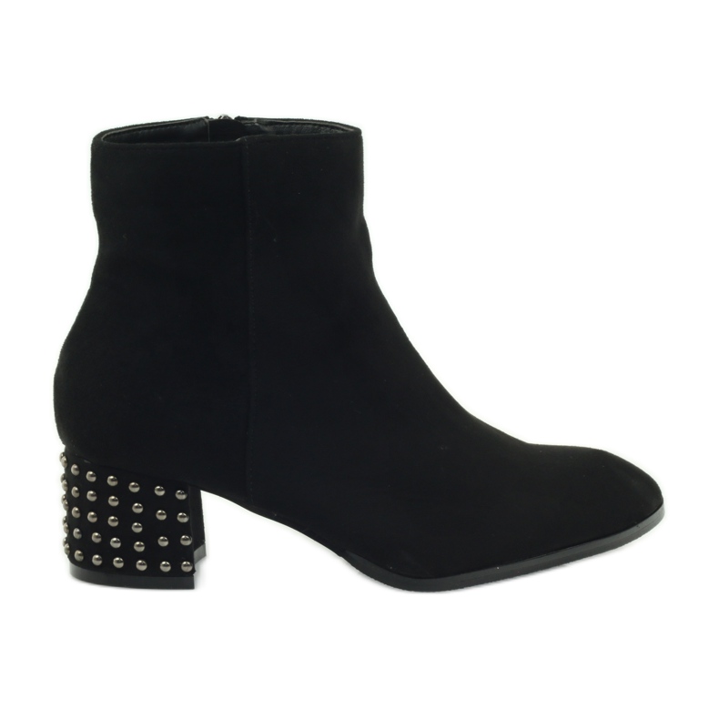 Black Filippo 540 high heels winter boots