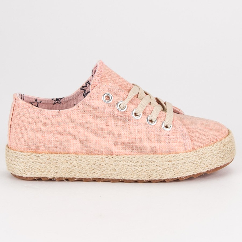 Kylie Children's sneakers Espadrilles pink