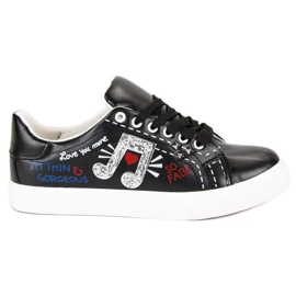 Fashionable Women's Sneakers black Fashionable Women's Sneakers black