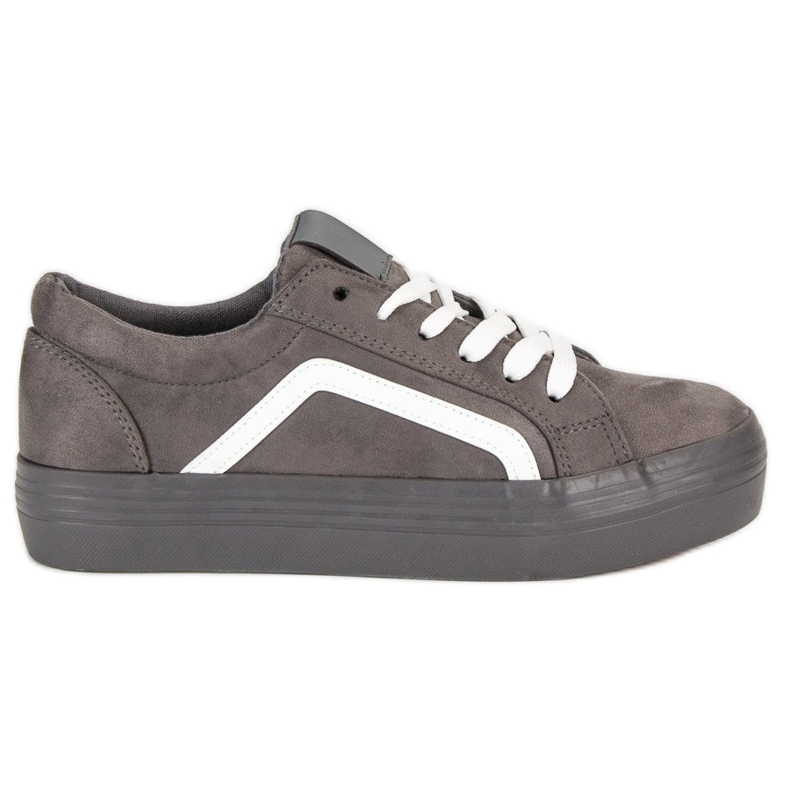 Sport Gray Suede Sneakers grey