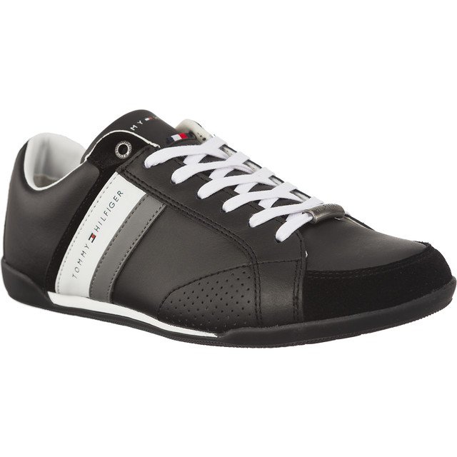 Tommy Hilfiger Corporate Material Mix Cupsole 990 black
