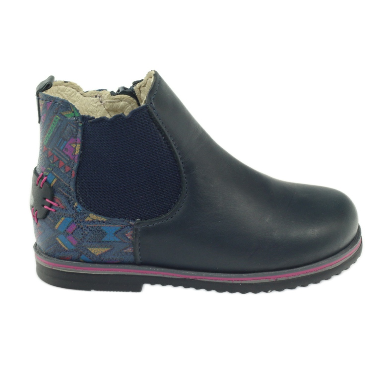 Girls boots Ren But 1479 navy blue multicolored