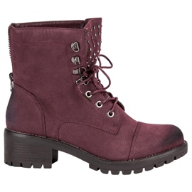 Stylish maroon VINCEZA Workers red