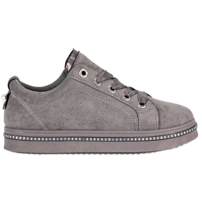 Fashion Suede Sneakers grey