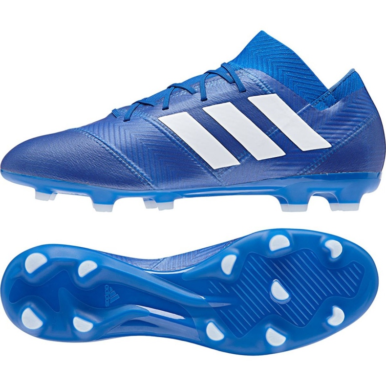 Adidas Nemeziz 18.2 Fg M DB2092 football boots blue blue