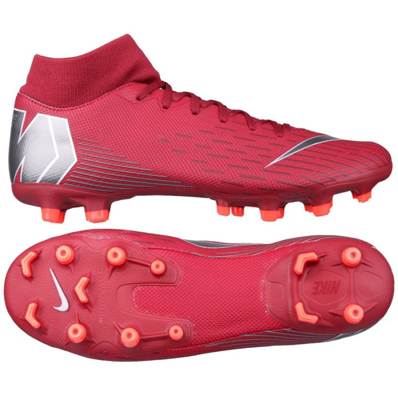 Nike Mercurial Superfly 6 Academy Mg M AH7362-606 soccer shoes red red