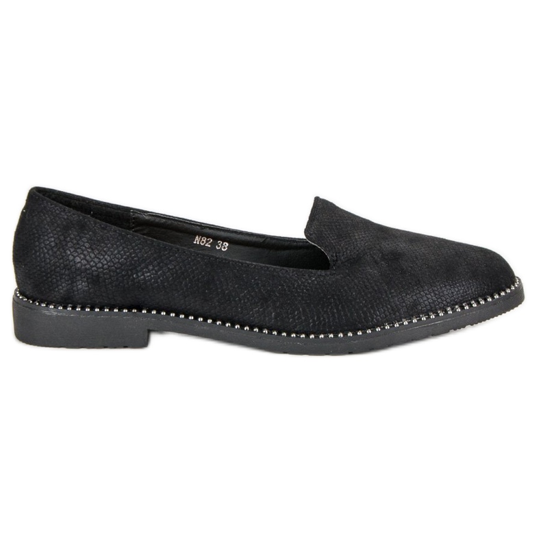 Bestelle Black slip-on lords