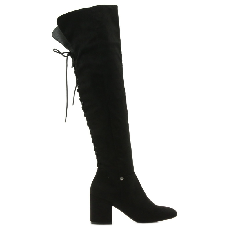 Black Heel boots Black Big Star 274517 Black Heel boots Black Big Star 274517