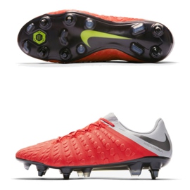 Nike Hypervenom 3 Elite Sg Pro Ac M AJ3810-600 football shoe red red