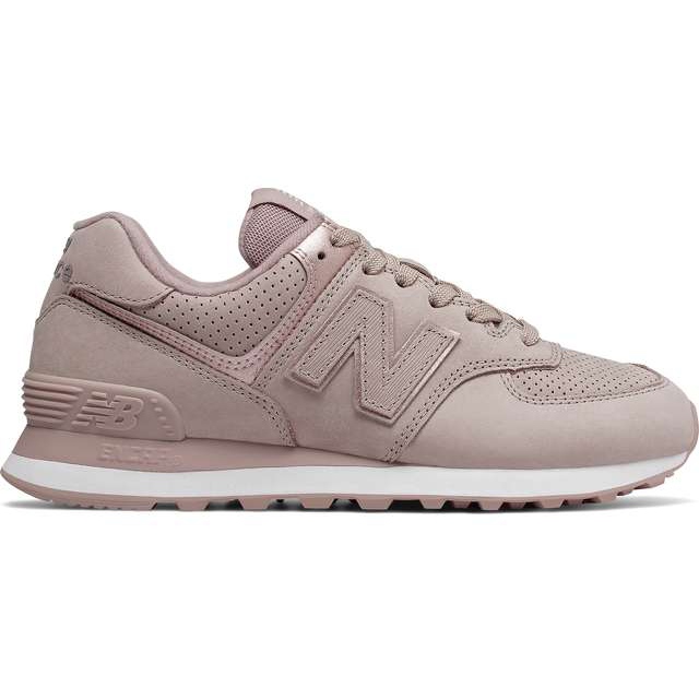 New Balance Wl574nbm Au Lait With Champagne Metallic violet