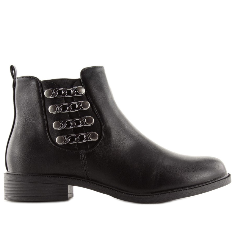 Black Chelsea boots for women Z-29 Black Black Chelsea boots for women Z-29 Black