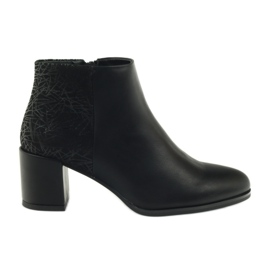 Black high-heeled boots Sergio Leone 542 Black high-heeled boots Sergio Leone 542