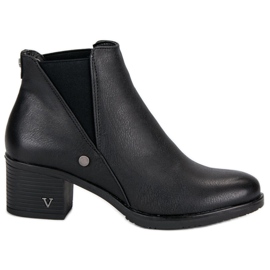Boots Chelsea Boots On Heel VINCEZA black Boots Chelsea Boots On Heel VINCEZA black