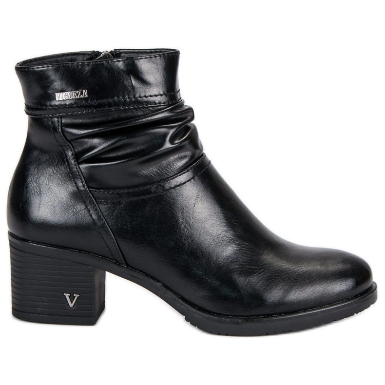 VINCEZA Black Women's Boots