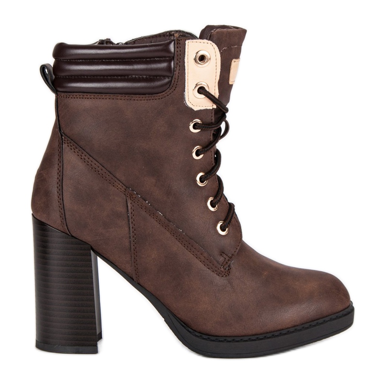 Bello Star Brown workery boots