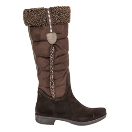 Ladies' brown boots
