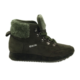 Sports comfortable boots BIG STAR 274665 green