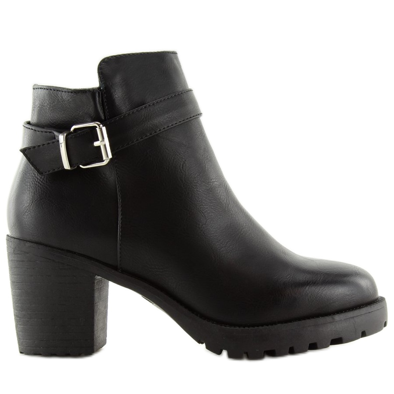 Black high-heeled boots S178 Black Black high-heeled boots S178 Black