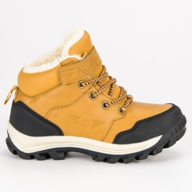 Arrigo Bello Warm footwear for the winter yellow