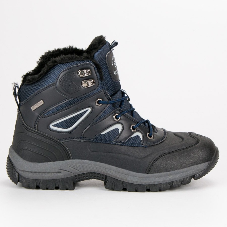 Arrigo Bello Men's shoes for the winter navy blue Arrigo Bello Men's shoes for the winter navy blue