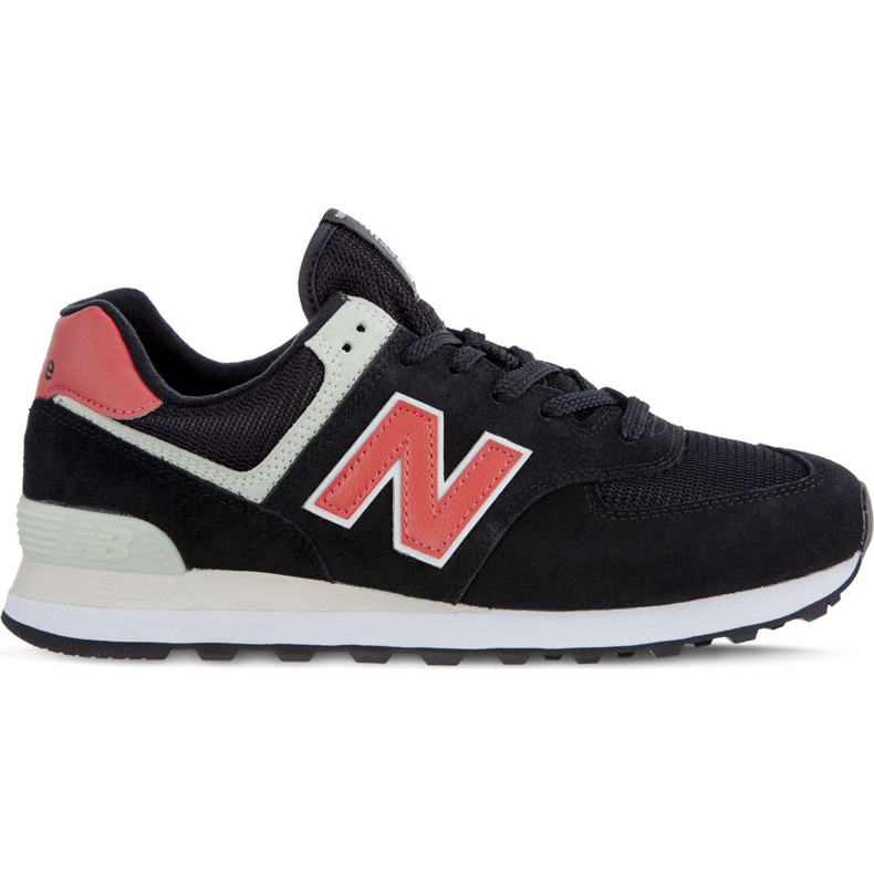 New Balance Ml574smp Black With Pomelo