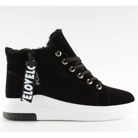 Black insulated sneakers 2018-67 black Black insulated sneakers 2018-67 black