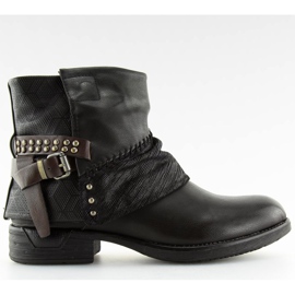 Women's boots black 283-PA Black